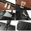 image:imageBOSTANTEN Briefcase for Women Leather 156 inch Laptop Shoulder Bag Office Work Crossbody HandbagKnew Black With Brown