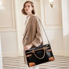 image:imageBOSTANTEN Briefcase for Women Leather Laptop Bag 156 inch Computer Messenger Office Business Work ToteBlack