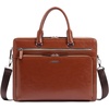 image:imageBOSTANTEN Briefcases for Men Messenger Bag Genuine Leather Laptop Bag 156 inch Office Work Tote for Buisness TravelAbrown