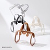 image:imageBOSTANTEN Clear Bag for Stadium Events Small Clear Crossbody Purse with Top Handle for Concerts SportsA01beige