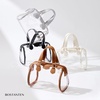 image:imageBOSTANTEN Clear Bag for Stadium Events Small Clear Crossbody Purse with Top Handle for Concerts SportsA01brown