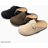 image:imageBOSTANTEN Clogs for Women Wide Width Comfortable Suede Mules with Soft Footbed and Arch Support Cute Slip On Potato ShoesBlack