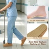 image:imageBOSTANTEN Clogs for Women Wide Width Comfortable Suede Mules with Soft Footbed and Arch Support Cute Slip On Potato ShoesBrown