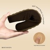 image:imageBOSTANTEN Clogs for Women Wide Width Comfortable Suede Mules with Soft Footbed and Arch Support Cute Slip On Potato ShoesCoffee