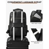 image:imageBOSTANTEN Genuine Leather 156 inch Laptop Backpack Purse for Women College Casual Backpack Travel Bag1black