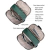 image:imageBOSTANTEN Genuine Leather 156 inch Laptop Backpack Purse for Women College Casual Backpack Travel Bag1cdarkgreen