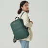 image:imageBOSTANTEN Genuine Leather 156 inch Laptop Backpack Purse for Women College Casual Backpack Travel Bag1cdarkgreen