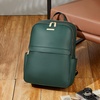 image:imageBOSTANTEN Genuine Leather 156 inch Laptop Backpack Purse for Women College Casual Backpack Travel Bag1cdarkgreen