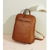 image:imageBOSTANTEN Genuine Leather Backpack Purse Casual College Travel Bags for Women3brown