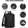 image:imageBOSTANTEN Genuine Leather Backpack Purse Casual College Travel Bags for Women4black