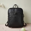 image:imageBOSTANTEN Genuine Leather Backpack Purse Casual College Travel Bags for Women4black