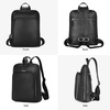 image:imageBOSTANTEN Genuine Leather Backpack Purse Casual College Travel Bags for Women4black