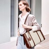 image:imageBOSTANTEN Laptop Bag for Women 156 inch Computer Leather Briefcase Vintage Work Tote HandbagBeige