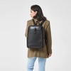 image:imageBOSTANTEN Leather Laptop Backpack for Women156 inch Computer Backpack Purse College Daypack Work Travel Bag BeigeWhitePlain Black