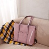 image:imageBOSTANTEN Leather Laptop Bag Work Tote for Women Shoulder Handbag Briefcase 156 inch Satchel Computer BagKpink