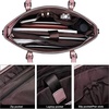 image:imageBOSTANTEN Leather Laptop Bag Work Tote for Women Shoulder Handbag Briefcase 156 inch Satchel Computer BagKpink