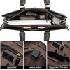 image:imageBOSTANTEN Leather Lawyers Briefcase Laptop Business Slim Bags for Men amp WomenBlack Medium