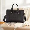 image:imageBOSTANTEN Leather Lawyers Briefcase Laptop Business Slim Bags for Men amp WomenBlack Medium