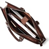 image:imageBOSTANTEN Leather Lawyers Briefcase Laptop Business Slim Bags for Men amp WomenCoffee Medium