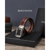 image:imageBOSTANTEN Mens Belt Leather Ratchet 1 38 Belt For Men Gift Dress and Casual with Adjustable Buckle Trim to Fit001vintage Brown