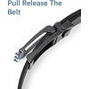 image:imageBOSTANTEN Mens Belt Leather Ratchet 1 38 Belt For Men Gift Dress and Casual with Adjustable Buckle Trim to Fit002glossy Black