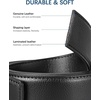 image:imageBOSTANTEN Mens Belt Leather Ratchet 1 38 Belt For Men Gift Dress and Casual with Adjustable Buckle Trim to Fit004matte Black  Smooth