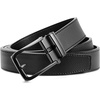 image:imageBOSTANTEN Mens Belt Leather Ratchet 1 38 Belt For Men Gift Dress and Casual with Adjustable Buckle Trim to Fit010all Black