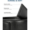 image:imageBOSTANTEN Mens Belt Leather Ratchet 1 38 Belt For Men Gift Dress and Casual with Adjustable Buckle Trim to Fit011all Black