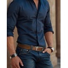 image:imageBOSTANTEN Mens Belt Leather Ratchet 1 38 Belt For Men Gift Dress and Casual with Adjustable Buckle Trim to Fit013dark Brown