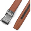 image:imageBOSTANTEN Mens Belt Leather Ratchet Belt For Men Dress and Casual with Adjustable Buckle Trim to Fit001 Coffee