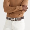 image:imageBOSTANTEN Mens Belt Leather Ratchet Belt For Men Dress and Casual with Adjustable Buckle Trim to Fit001 Coffee