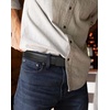 image:imageBOSTANTEN Mens Belt Leather Ratchet Belt For Men Dress and Casual with Adjustable Buckle Trim to Fit003black With Coffee