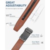 image:imageBOSTANTEN Mens Belt Leather Ratchet Belt For Men Dress and Casual with Adjustable Buckle Trim to Fit011  Black