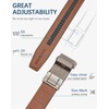 image:imageBOSTANTEN Mens Belt Leather Ratchet Belt For Men Dress and Casual with Adjustable Buckle Trim to Fit011 All Brown