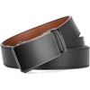 image:imageBOSTANTEN Mens Belt Leather Ratchet Belt For Men Dress and Casual with Adjustable Buckle Trim to Fit012  Black  Brown