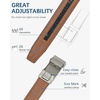 image:imageBOSTANTEN Mens Belt Leather Ratchet Belt For Men Dress and Casual with Adjustable Buckle Trim to Fit013  Vintage Brown