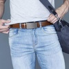 image:imageBOSTANTEN Mens Belt Leather Ratchet Belt For Men Dress and Casual with Adjustable Buckle Trim to Fit016  Vintage Brown