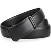 image:imageBOSTANTEN Mens Belt Leather Ratchet Belt For Men Dress and Casual with Adjustable Buckle Trim to Fit019  Bostanten  Black