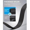 image:imageBOSTANTEN Ratchet Web Belt Men Nylon Golf Adjustable Work Mens Belt with Casual Pants001 All Black