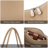 image:imageBOSTANTEN Small Hobo Bags for Women Shoulder Bag for Women Trendy Designer Winter Purse Vegan Leather HandbagAapricot