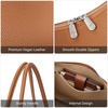 image:imageBOSTANTEN Small Hobo Bags for Women Shoulder Bag for Women Trendy Designer Winter Purse Vegan Leather HandbagAbrown
