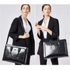 image:imageBOSTANTEN Women Genuine Leather Briefcase Tote Business Vintage Handbag 156 Laptop Shoulder Bag BrownAblack