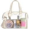 image:imageBOSTANTEN Clear Bag for Stadium Events Small Clear Crossbody Purse with Top Handle for Concerts SportsA01beige