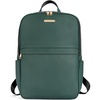 image:imageBOSTANTEN Genuine Leather 156 inch Laptop Backpack Purse for Women College Casual Backpack Travel Bag1cdarkgreen