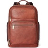 image:imageBOSTANTEN Leather Backpacks College 156 Laptop Travel Computer Shoulder Backpack For Men Coffeebrown