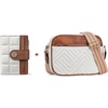 image:imageBOSTANTEN Quilted Crossbody Bags for Women  Small Wallet for Women Leather RFID Blocking Card Holder