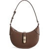 image:imageBOSTANTEN Shoulder Bags for Women Small Crescent Moon Underarm Purse Trendy Vegan Leather HandbagBrown