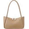 image:imageBOSTANTEN Small Hobo Bags for Women Shoulder Bag for Women Trendy Designer Winter Purse Vegan Leather HandbagAapricot