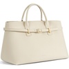 image:imageBOSTANTEN Vegan Leather Purse for Women Top Handle Purses with Gold Buckle Belt Satchel Tote Handbag with Adjustable StrapBeige
