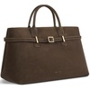 image:imageBOSTANTEN Vegan Leather Purse for Women Top Handle Purses with Gold Buckle Belt Satchel Tote Handbag with Adjustable StrapCoffee